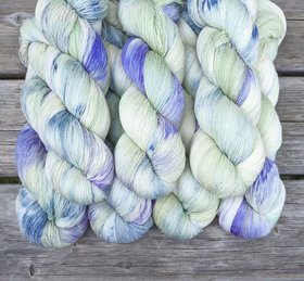 Hand Dyed / Painted Yarn | Lace Weight | Merino / Silk | Escape