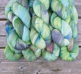 Hand Dyed / Painted Yarn | Lace Weight | Merino / Silk | Field Of Dreams
