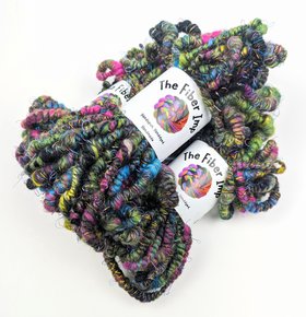 Handspun Art Yarn | Beehive Yarn | Coil Yarn