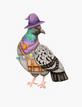 Art Print | Digital Download | Pigeon