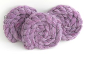 Alpaca / Merino Roving - Combed Top - Commercially Blended - Spinning Fiber - Athena