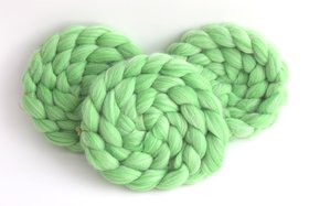 Alpaca / Merino Roving - Combed Top - Commercially Blended - Spinning Fiber - Persephone