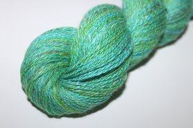 Handspun Yarn | Merino / Bamboo / Silk | Mojito