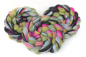 Merino Roving - Combed Top - Spinning Fiber - Custom Blended -  Medusa's Lair