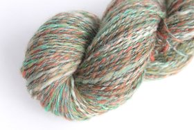 Handspun Yarn | BFL / Silk | Pine Forest