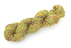 Handspun Yarn - Aran Weight - Mardi Gras