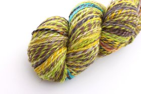 Handspun Yarn | Merino / Silk | Aquarius