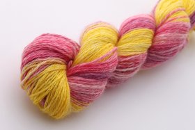 Handspun Yarn | Merino / Silk | Good Morning Sunshine