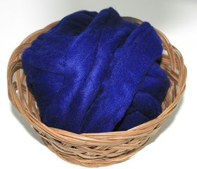 Commercially Dyed Roving | Nylon | Navy Blue